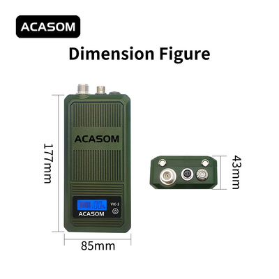 300MHz-400MHz 50W Drone Radio Frequency Jammer Impermeabilização portátil