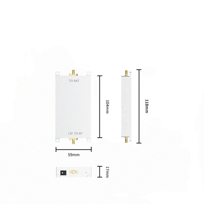 Modulo de amplificador de RF 430-434MHz com saída de 40dBm Fácil de instalar