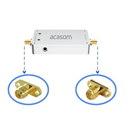 Potência de sinal de ganho alto 868MHz 915MHz DC 12V Bias Tee para amplificador