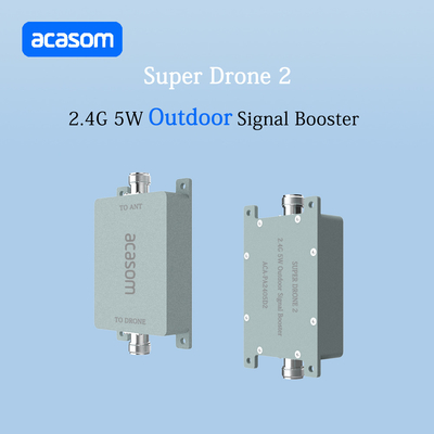 2.4G 5W Outdoor Super Drone Signal Booster 2.5dB Ruído e 1 μS Time Delay Switch