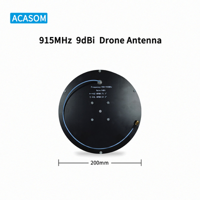 Largura de feixe vertical 57.3° 9dBi FPV Drone Antenna para UAV com SMA macho