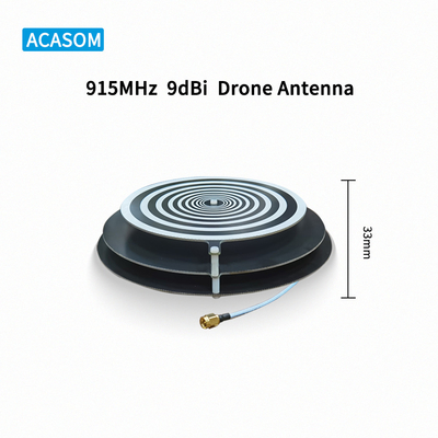 Antenna de interferência de drones direcionais de alto ganho com componentes de sinal RF