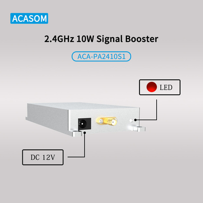 Amplificador de sinal de drone 2.4GHz 10w 20w 40w 100w Com função de interferência