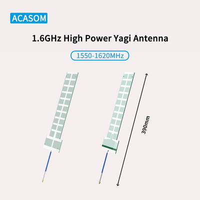 Estação base ao ar livre RFSMA FPV masculino Yagi Antenna para bloqueio de drones de 1,6 GHz