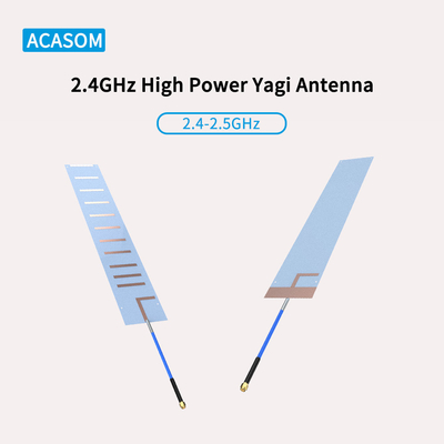 RFSMA Homem Yagi Drone Jammer Antenna 50 Ohm 13 DBi Alto Ganho