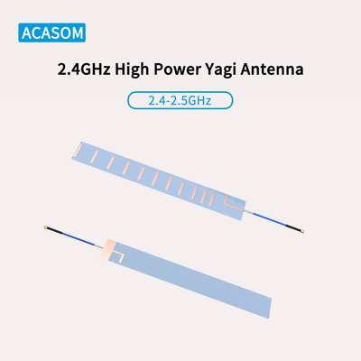 RFSMA Homem Yagi Drone Jammer Antenna 50 Ohm 13 DBi Alto Ganho
