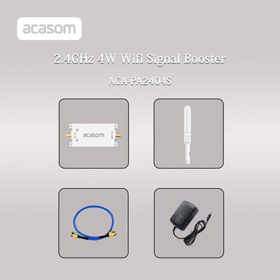 6-18V Voltagem 2,4 GHz Wifi Signal Booster para drones 4W Potência 2400-2500MHz