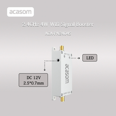 6-18V Voltagem 2,4 GHz Wifi Signal Booster para drones 4W Potência 2400-2500MHz