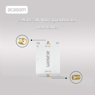 Amplificador de sinal de drone sem fio de 2,4 GHz a 2,5 GHz para aumento de potência de 5W