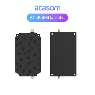 60dB Rejeição 868MHz Filtro de cavidade para rede de hélio 868M SAW Lora Filtro HNT 863M