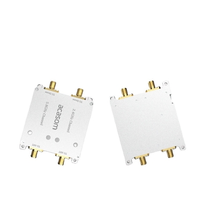Amplificador RF bidirecional de dupla frequência 2,4 GHz 5,8 GHz 4W com amplificação de sinal