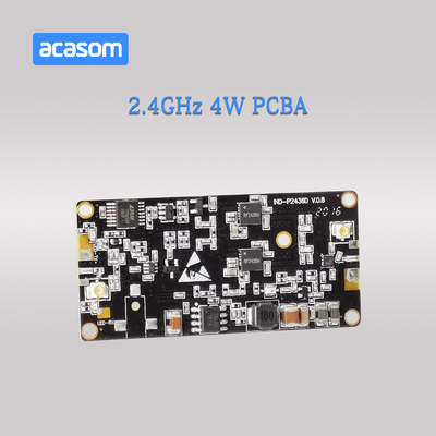 Potente amplificador de sinal RF de 5W 37dBm 12V PCBA para 5,8GHz e 2,4GHz