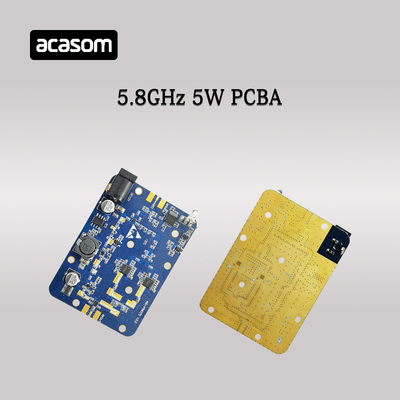 Componentes de amplificador de PCB de 5W RF para módulo sem fio Wi-Fi de 5,8 GHz