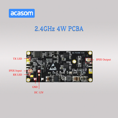 Melhore o seu voo: Extensor de sinal de drone de 2,4 GHz 4W PCBA com aumento de 36 dBm
