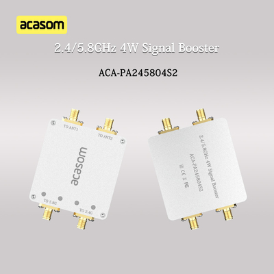 Amplificador de sinal de canal duplo de 2,4 GHz a 5,8 GHz Potência máxima de saída P1dB 36dBm 4W