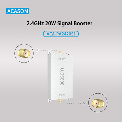 2.4GHz Drone Amplificador de sinal 20W Range Extender Alto ganho de transmissão