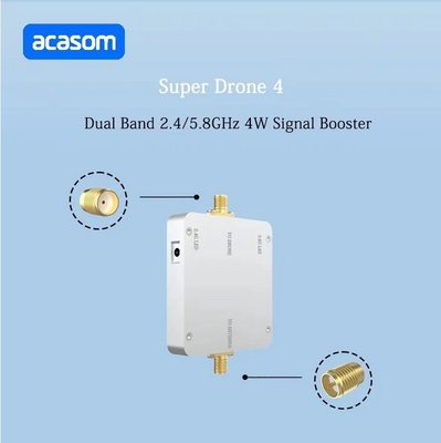 4W 36dBm Amplificador de Drone de Banda Dupla 2.4 5.8 GHz RX E TX Frequência de Canal Duplo