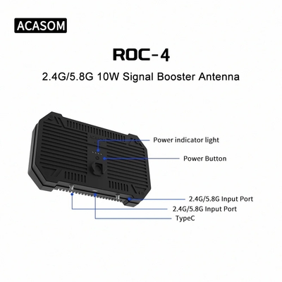 Amplificador FPV de alta potência de 10 W de maior alcance para controladores remotos sem fio