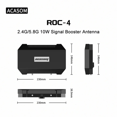 Amplificador FPV de alta potência de 10 W de maior alcance para controladores remotos sem fio