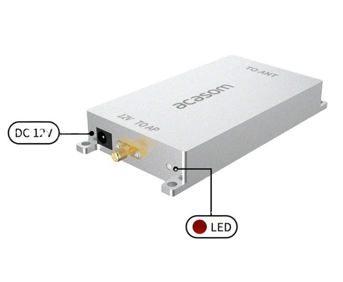 20 Watt 5,8 GHz Drone Amplificador de sinal Amplificador de entrada Potência de gatilho Min 5dBm Max 22dBm