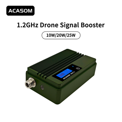 MAX-2 Outdoor 1.2GHz 10W Amplificador de sinal Extensor de sinal Booster Range Extender Tarot 1.2G Transmissor de imagem