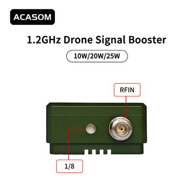MAX-2 Outdoor 1.2GHz 10W Amplificador de sinal Extensor de sinal Booster Range Extender Tarot 1.2G Transmissor de imagem