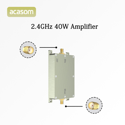 Amplificador FPV de Alumínio Shell com 2.4G 40W 24V para voos de longa distância
