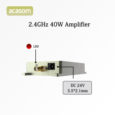 Amplificador FPV de Alumínio Shell com 2.4G 40W 24V para voos de longa distância