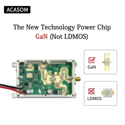 600MHz 700MHz 47dBm GAN Drone Jammer Module Module Bloqueador de sinal para depósito de petróleo