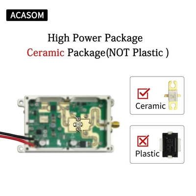 600MHz 700MHz 47dBm GAN Drone Jammer Module Module Bloqueador de sinal para depósito de petróleo