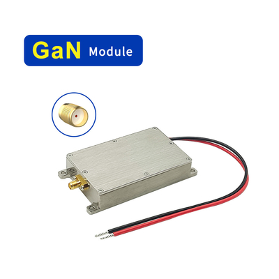 300MHz 400MHz 50W GAN Compacto Drone Jammer Module 20W GAN 350M Drone Jammer Module Com Shell de Alumínio