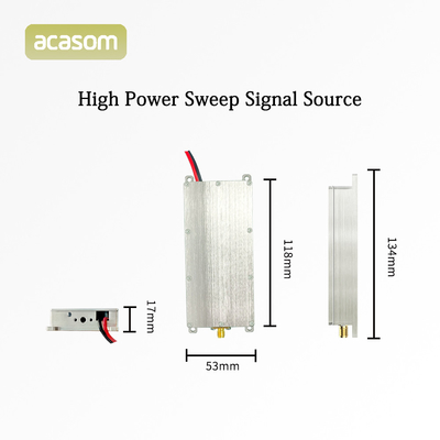 5900MHz 6100MHz Alto efeito de bloqueio 50w 47dbm Módulo de interferência de sinal para interrupção de UAV 6.0GHz