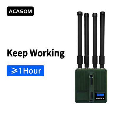 433M 900MHz 1.2G 2.4G Anti Drone Jammers RF Signal Sweep para VCO de alta potência